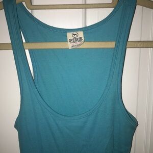 Victoria Secret PINK Aqua Blue Tank Top XS